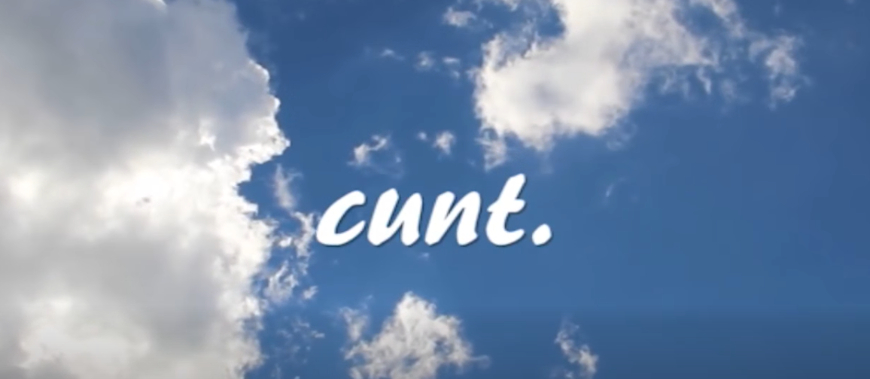 Cunt.